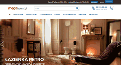 Desktop Screenshot of megalazienki.pl