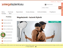 Tablet Screenshot of megalazienki.eu